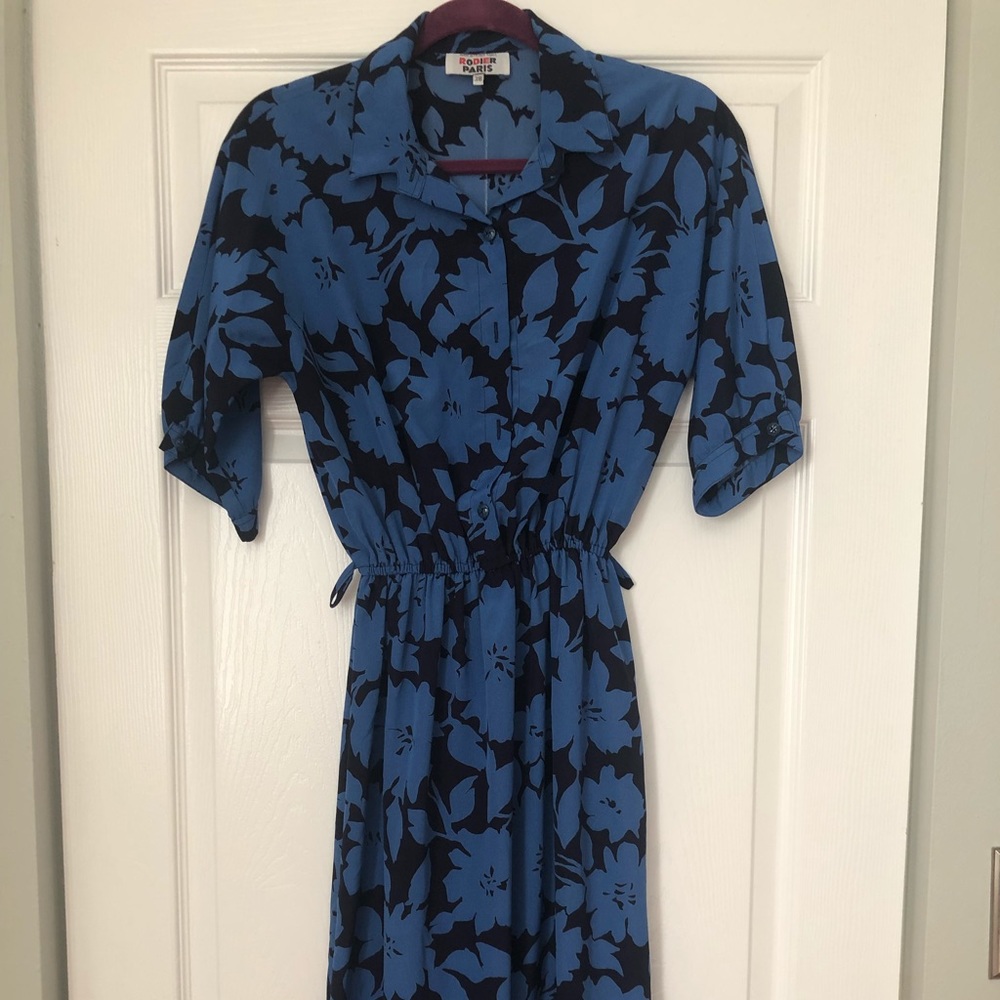 Vintage blue dress
